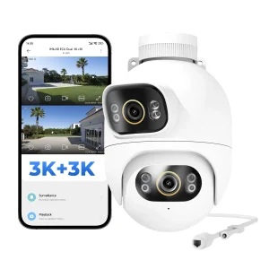 Outdoor Surveillance Camera Dual Lens