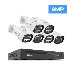 4K 5Mp 8Mp  Security Camera System