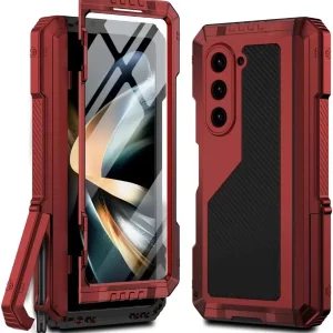 3 Layers Heavy Duty Metal Phone Case